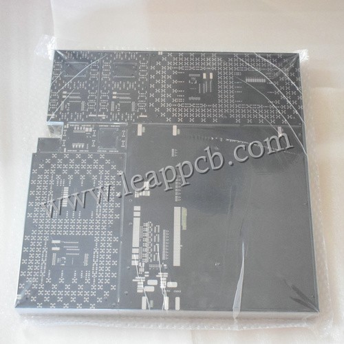 matt black 2 layer pcb